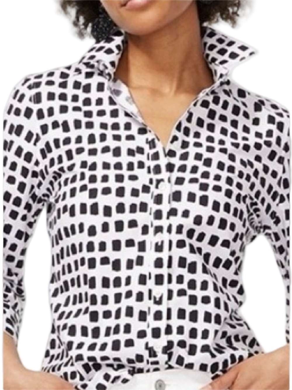 23. WOMENS CHICO’S 1.5/M DETAIL TOP